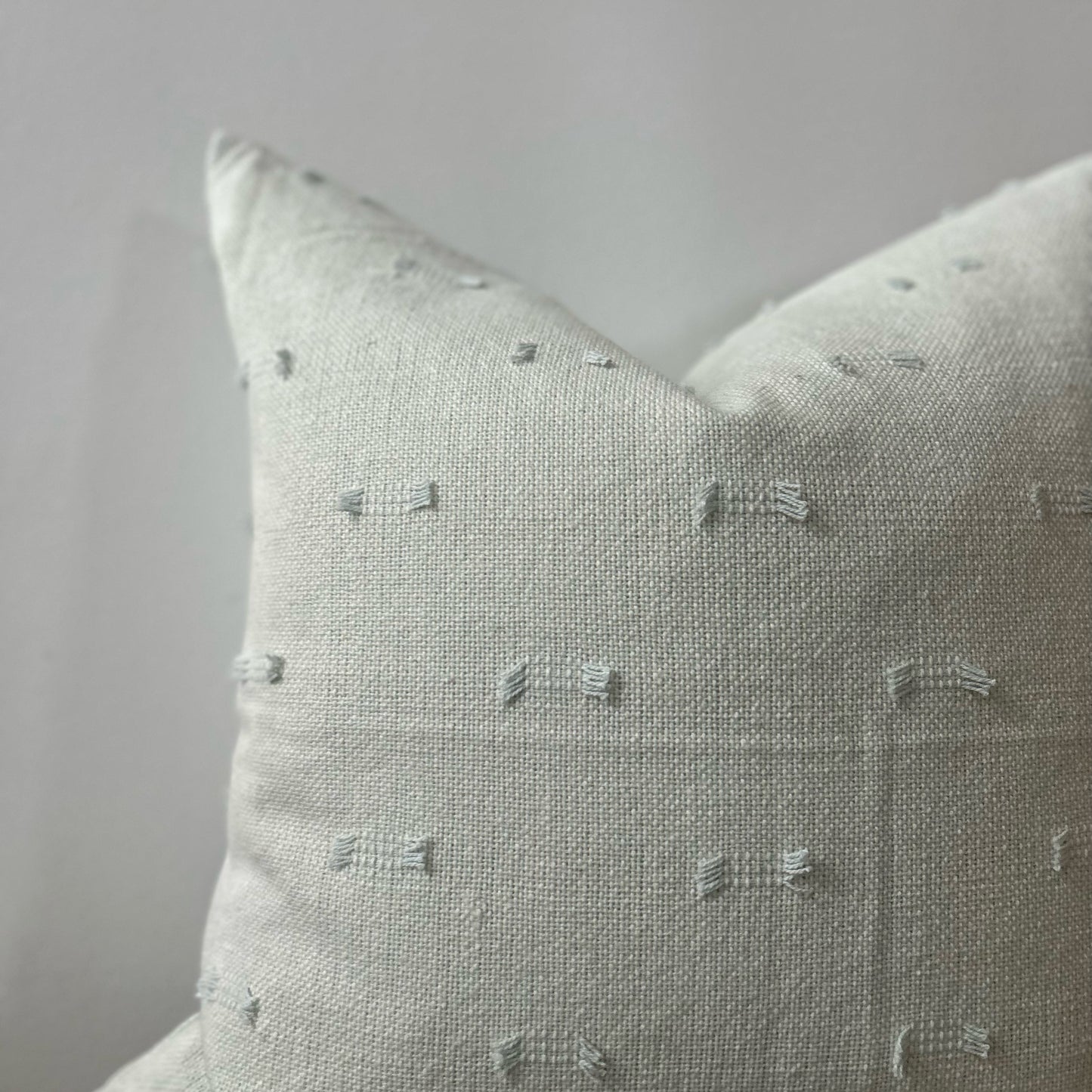 Manhattan Cushion - Sky Grey