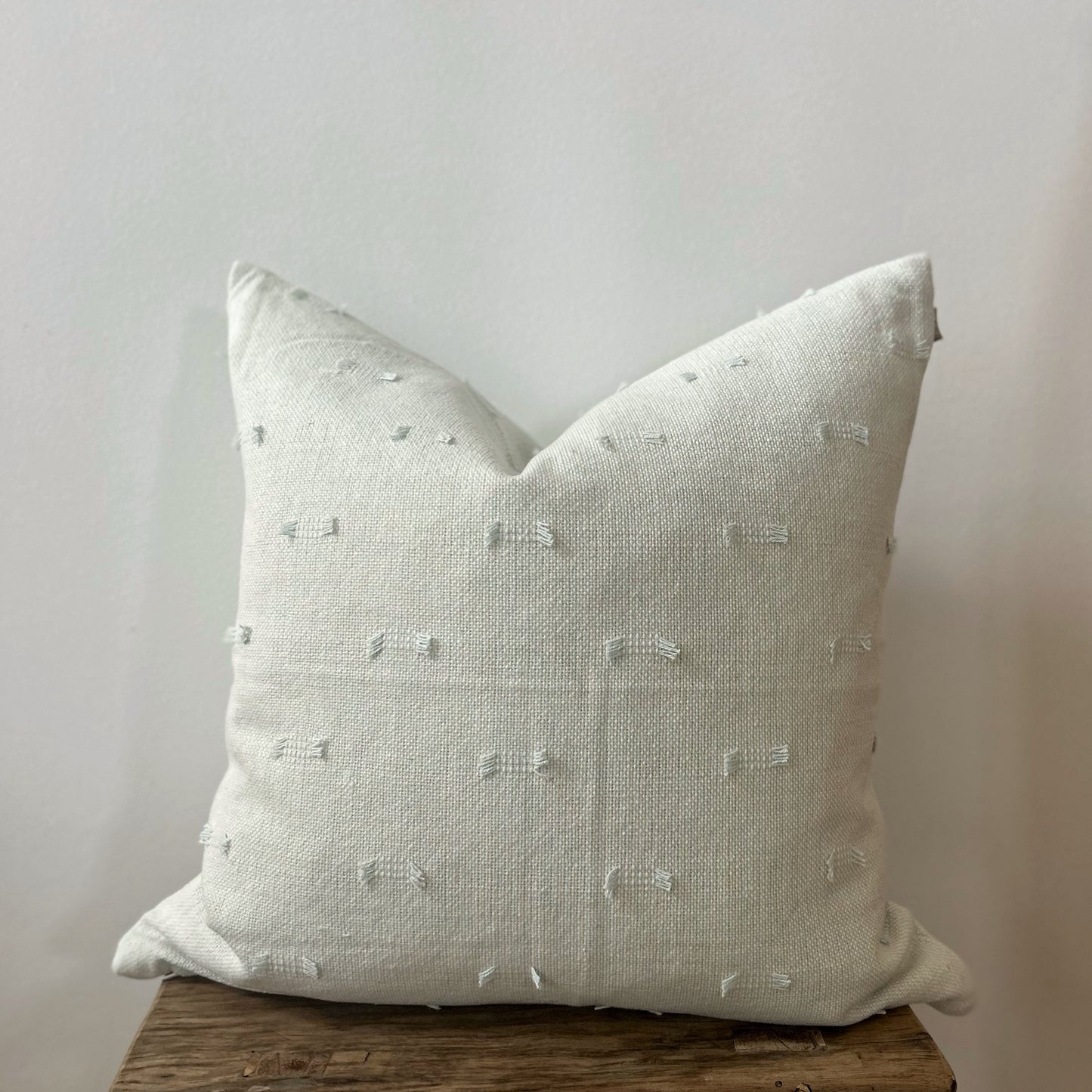 Manhattan Cushion - Sky Grey