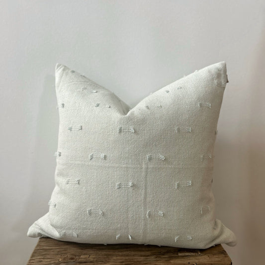 Manhattan Cushion - Sky Grey